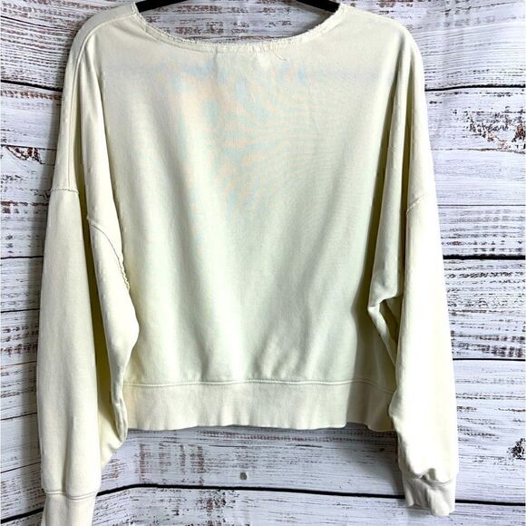 Champion Sweatshirt womens large french terry logo oversized camps athleisure - Picture 4 of 12